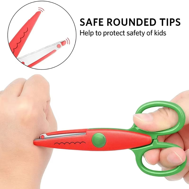 Wave Pattern Decorative Scisso - Art And Craft Zig Zag Scissors 评论和价格