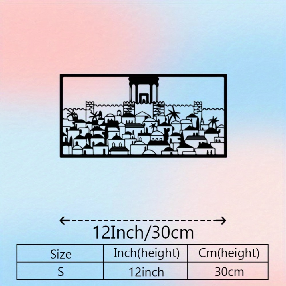 CIFBUY Metal Wall Art Jerusale - Art & Craft Of Problem Solving 评论和价格