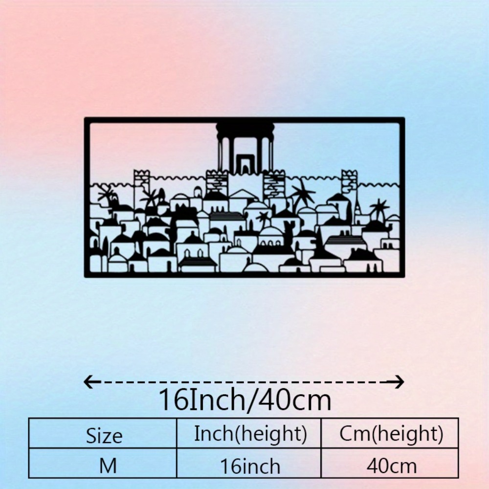 CIFBUY Metal Wall Art Jerusale - Art & Craft Of Problem Solving 评论和价格