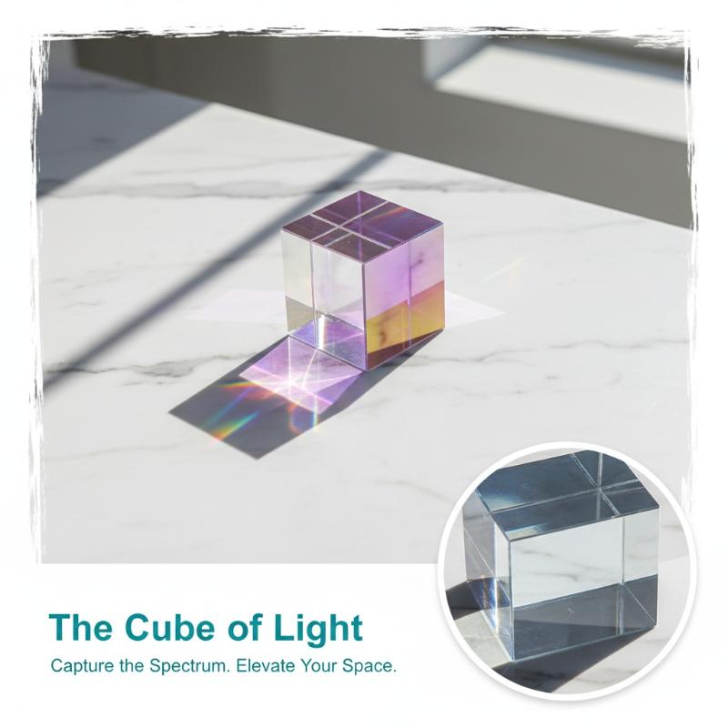 Mini K9 Crystal Prism Cube Opt - Art Craft Optical 评论和价格