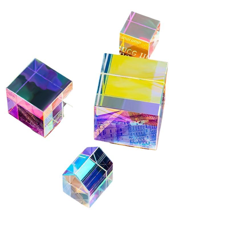 Mini K9 Crystal Prism Cube Opt - Art Craft Optical 评论和价格